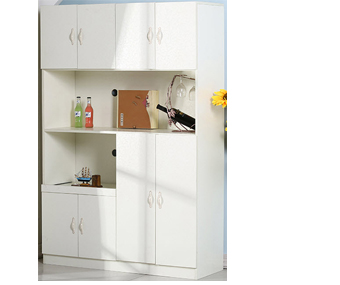 TỦ ĐỰNG ĐỒ GỖ MDF RỘNG 120CM MẦU TRẮNG