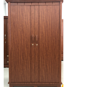 Tủ đựng quần áo gỗ MDF rộng 120cm dán simily bề mặt 